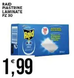 Vantaggio Cash&Carry Raid piastrine laminate pz 30 offerta
