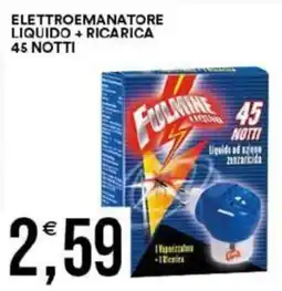 Vantaggio Cash&Carry Elettroemanatore liquido + ricarica 45 notti offerta