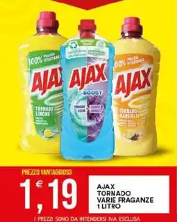 Vantaggio Cash&Carry AJAX tornado narsiclia varie fraganze offerta
