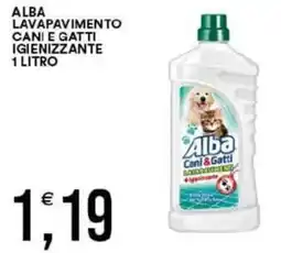 Vantaggio Cash&Carry Alba lavapavimento cani e gatti igienizzante offerta