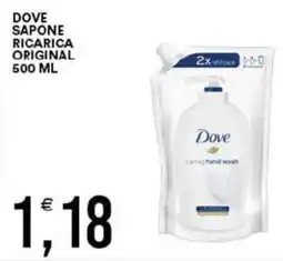 Vantaggio Cash&Carry Dove sapone ricarica original offerta