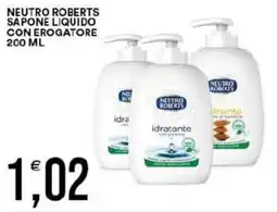 Vantaggio Cash&Carry Neutro roberts sapone liquido con erogatore offerta