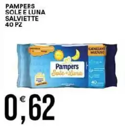 Vantaggio Cash&Carry Pampers sole e luna salviette 40 pz offerta