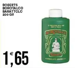 Vantaggio Cash&Carry Roberts borotalco barattolo offerta