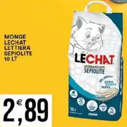 Vantaggio Cash&Carry Monge lechat lettiera sepiolite offerta