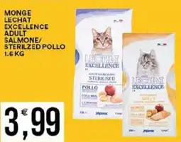 Vantaggio Cash&Carry Monge lechat excellence adult salmone/ sterilzed pollo offerta