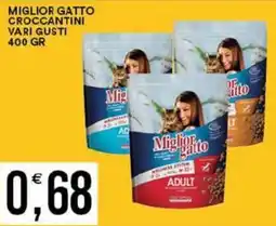 Vantaggio Cash&Carry Miglior gatto croccantini vari gusti offerta