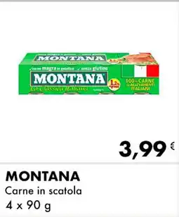 Iper Tosano MONTANA Carne in scatola offerta