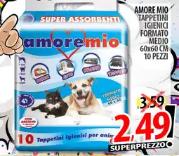 Il Genio Supermercato Amore mio tappetini igienici formato medio 60x60 cm offerta