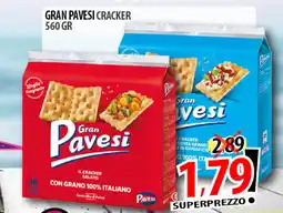 Il Genio Supermercato Gran pavesi cracker offerta