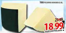 Il Genio Supermercato Toro pecorino romano offerta