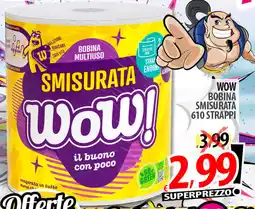 Il Genio Supermercato Wow bobina smisurata 610 strappi offerta