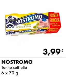 Iper Tosano NOSTROMO Tonno sott'olio offerta