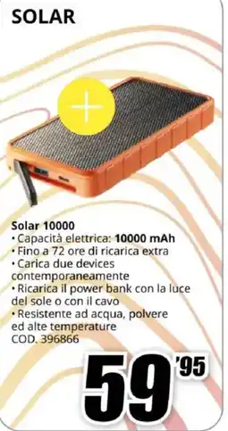MediaWorld Cellularline Solar 10000 offerta