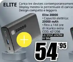 MediaWorld Cellularline Elite 20000 offerta