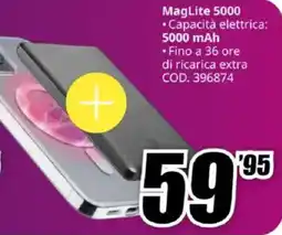 MediaWorld Cellularline MagLite 5000 offerta