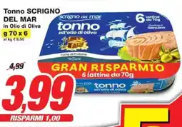 Prix Quality Tonno SCRIGNO DEL MAR offerta