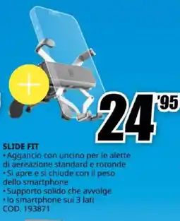 MediaWorld Cellularline slide fit offerta