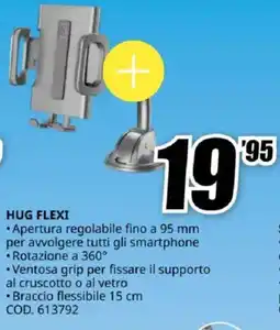 MediaWorld Cellularline HUG FLEXI offerta