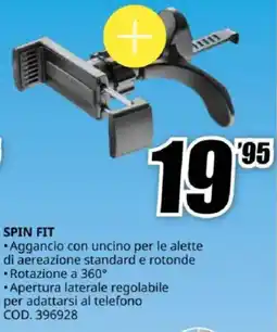 MediaWorld Cellularline SPIN FIT offerta