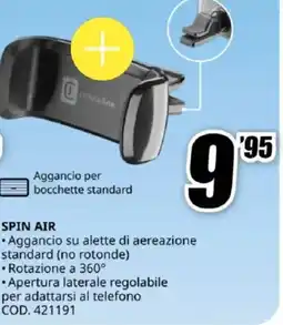 MediaWorld Cellularline spin air offerta