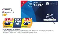 Trony HISENSE SMART TV 55U69NQ offerta