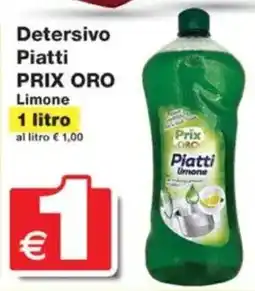 Prix Quality Detersivo Piatti PRIX ORO Limone offerta
