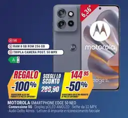 Trony MOTOROLA SMARTPHONE EDGE 50 NEO offerta