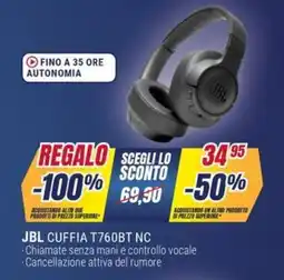 Trony JBL CUFFIA T760BT NC offerta