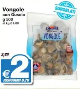 Prix Quality Vongole con guscio offerta