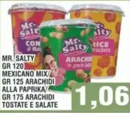 Bitar Mr. salty mexicano mix/ mexicano mix/arachidi alla paprika/arachidi tostate e salate offerta