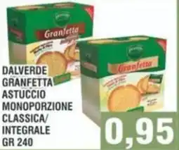 Bitar Dalverde granfetta astuccio monoporzione classica/ integrale offerta