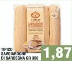 Bitar Tipico savoiardone di sardegna offerta