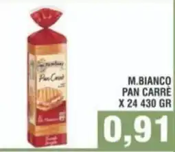 Bitar M.bianco pan carre offerta