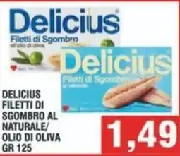 Bitar Delicius filetti di sgombro al naturale/ olio di oliva offerta