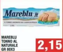 Bitar Mareblu tonno al naturale offerta