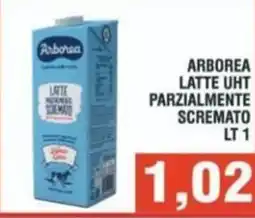 Bitar Arborea latte uht parzialmente scremato offerta