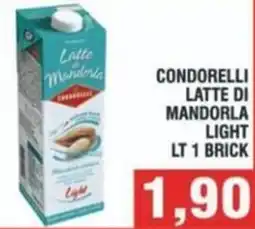 Bitar Condorelli latte di mandorla light offerta