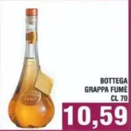 Bitar Bottega grappa fume offerta