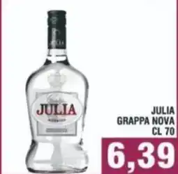 Bitar Julia grappa nova offerta