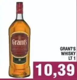 Bitar Grant's whisky offerta