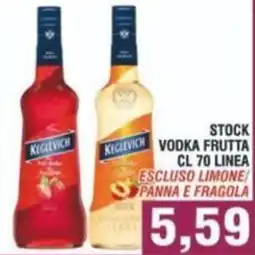 Bitar Stock keglevich vodka frutta offerta