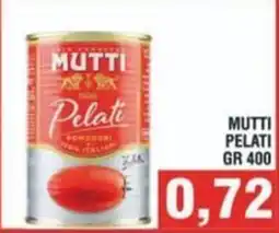 Bitar Mutti pelati offerta