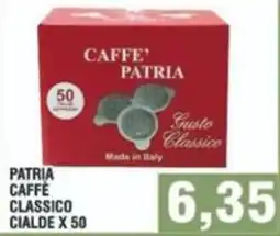 Bitar Patria caffe classico cialde x 50 offerta