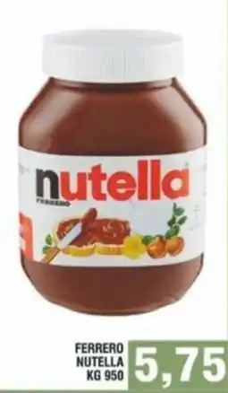 Bitar Ferrero nutella offerta