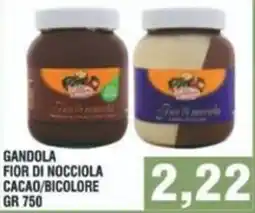 Bitar Gandola fior di nocciola cacao/bicolore offerta