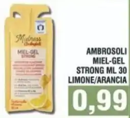 Bitar Ambrosoli miel-gel strong limone/arancia offerta