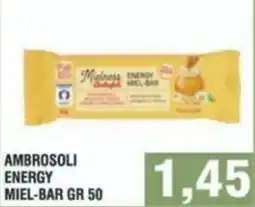 Bitar Ambrosoli energy miel-bar offerta