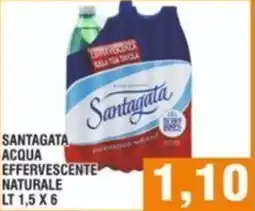 Bitar Santagata acqua effervescente naturale offerta