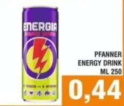 Bitar Pfanner energy drink offerta